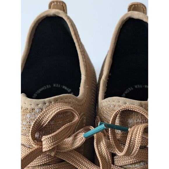 VESSI Weekend Sneaker‎ Dyma-tex Waterproof Woven Knit Oak Brown Men\'s 10 Wmns 11